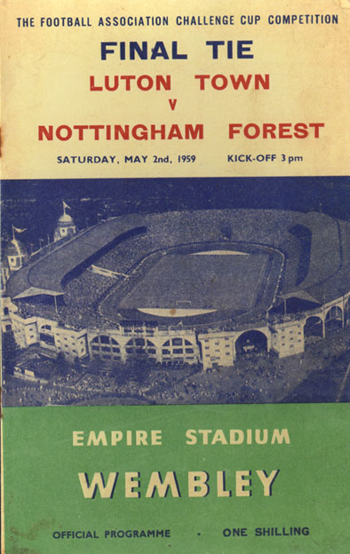 FA Cup Final Programme 1959